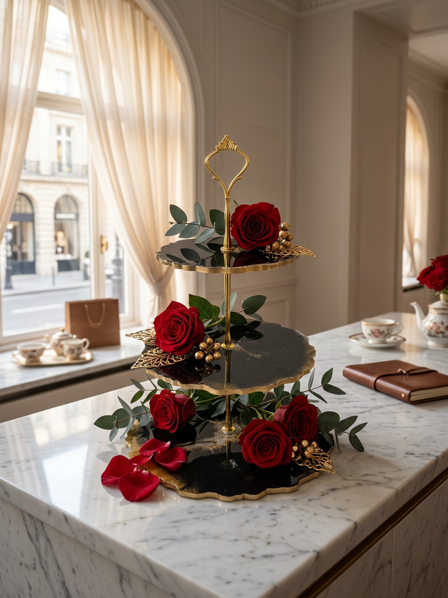 Noir et Roses — Veronika Luxé Design weddings project