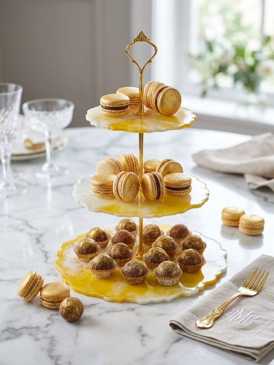 Golden Hour Tea — Veronika Luxé Design hospitality project