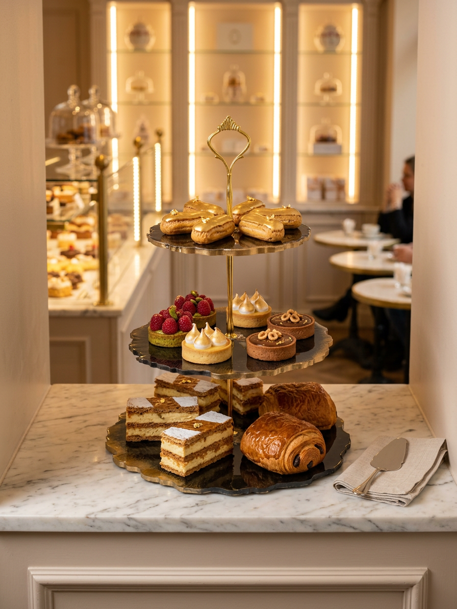 Patisserie Noir — Veronika Luxé Design hospitality project