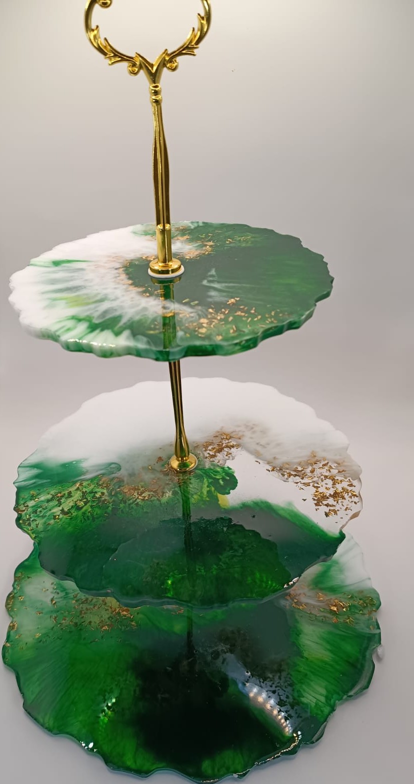 Emerald Cascade — Veronika Luxé Design decor project