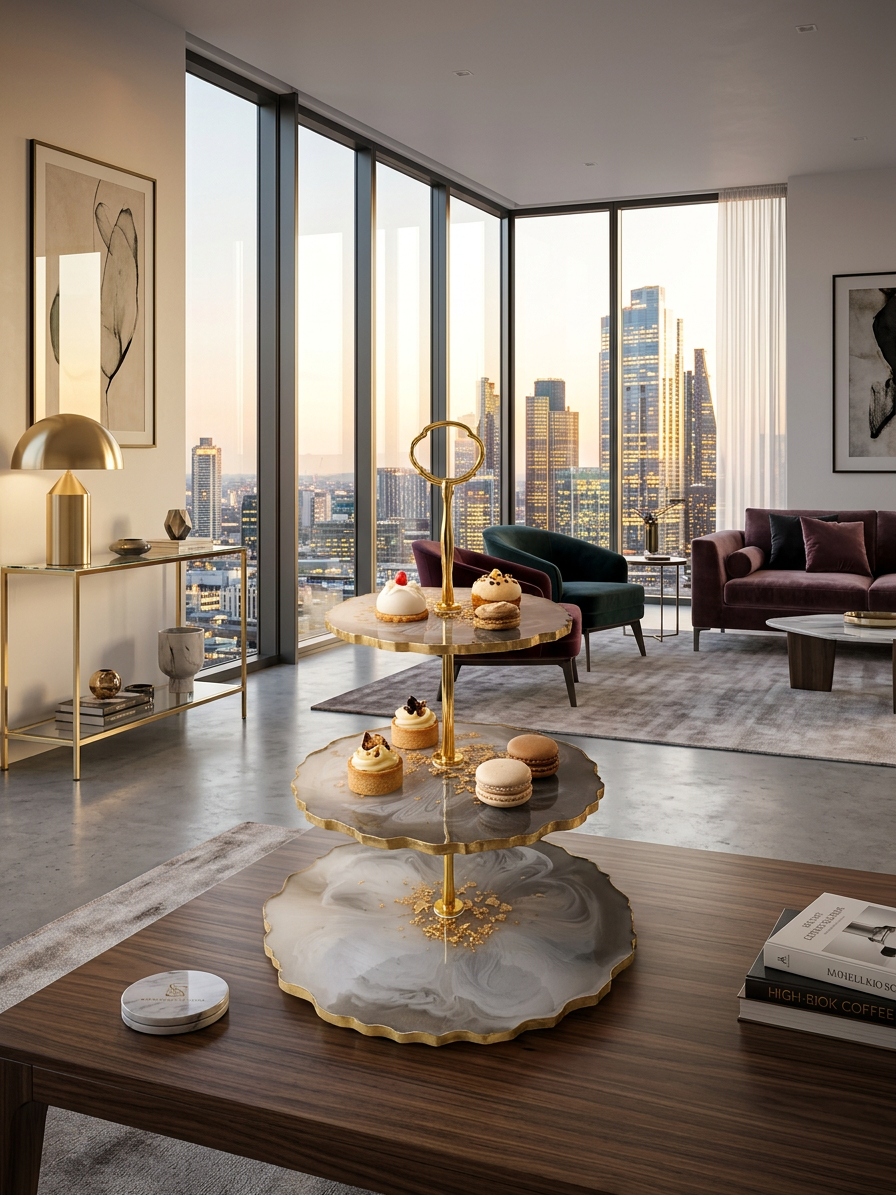 Skyline Salon — Veronika Luxé Design hospitality project
